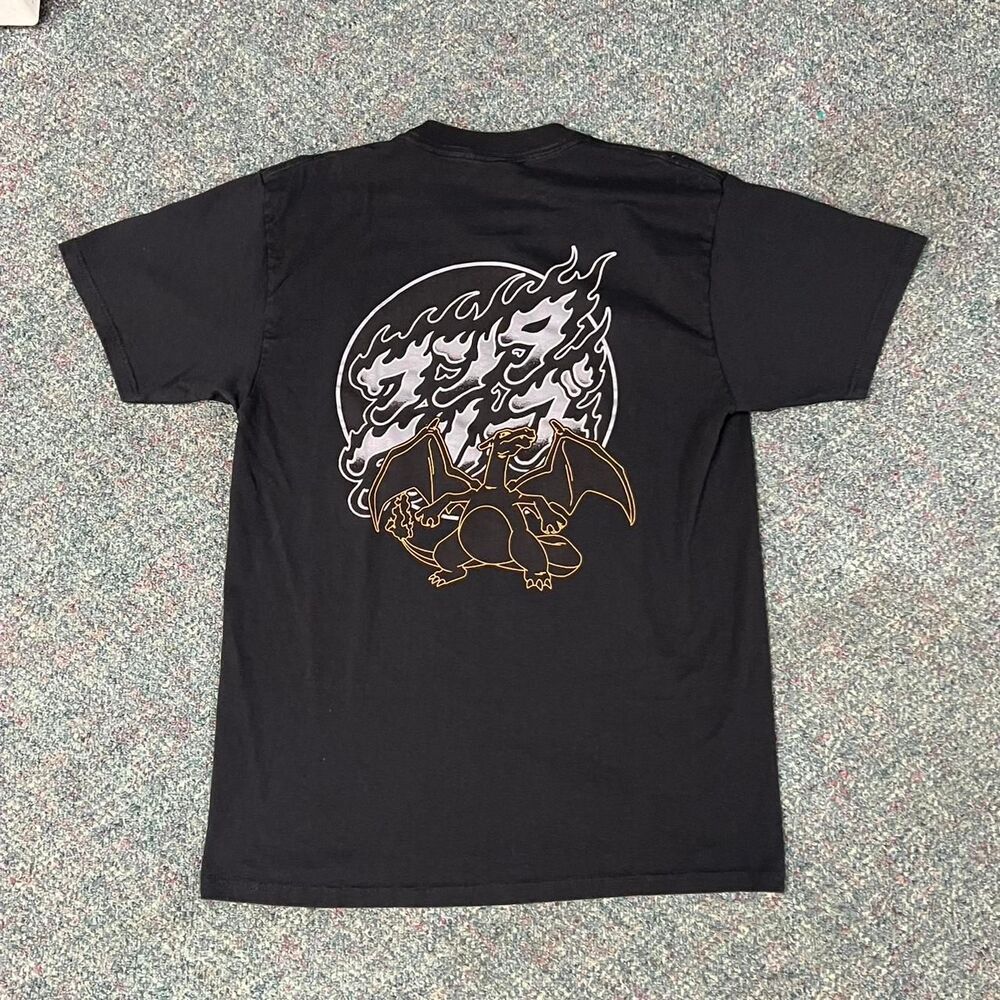 Black Pokemon Charizard x Santa Cruz Tee